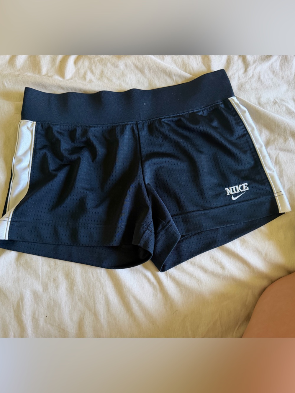 Nike Black Drawstring Waist Athletic Shorts